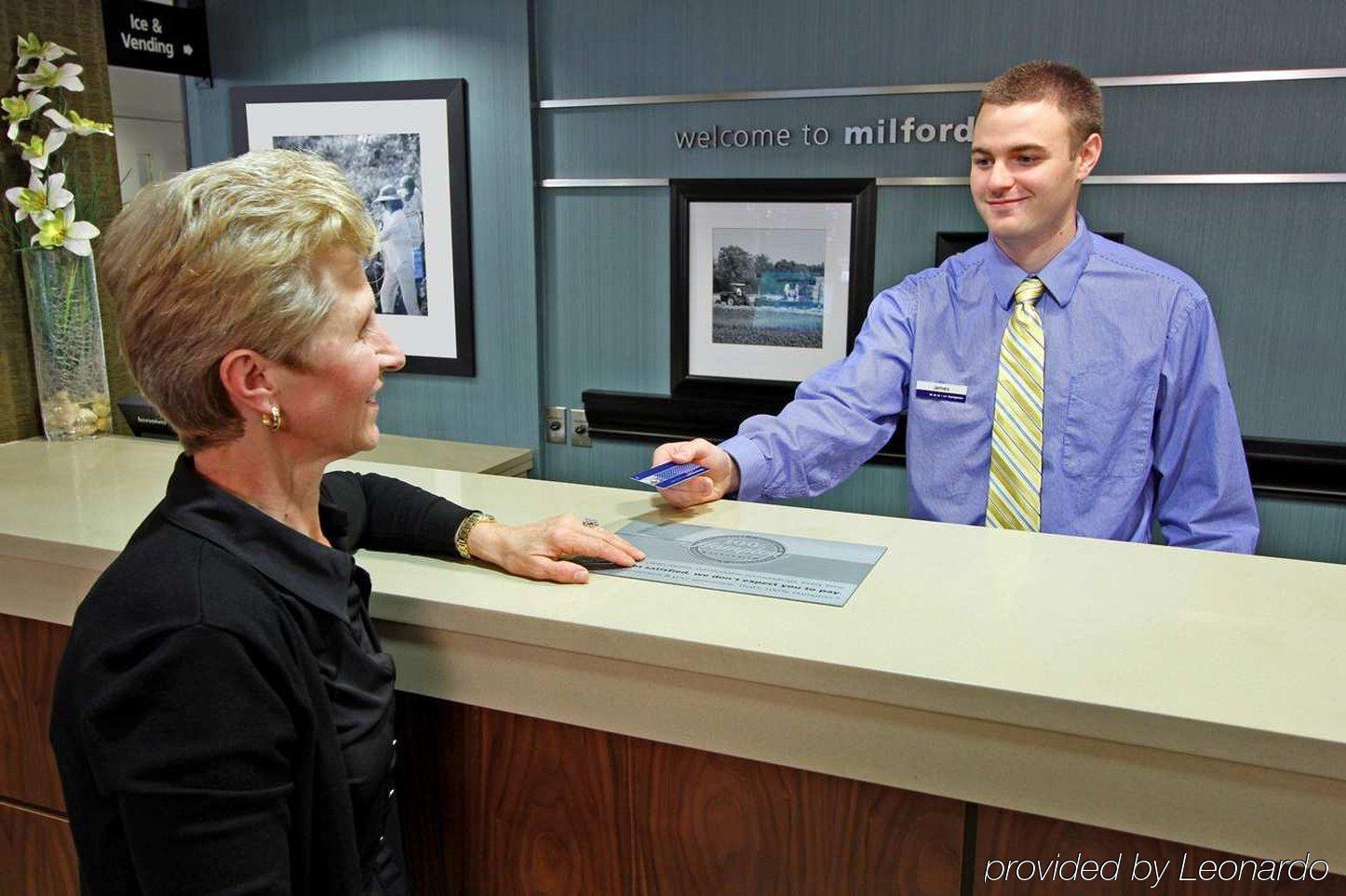 Hampton Inn By Hilton Milford Interior foto